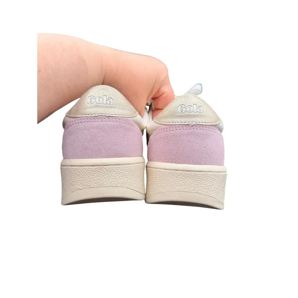 Gola Grandslam Quadrant Sneakers Women’s 9.5 Off White Wine